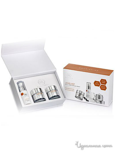 Набор средств по уходу  JUVELAST KIT (serum 30, day 50, night 50), Holy Land
