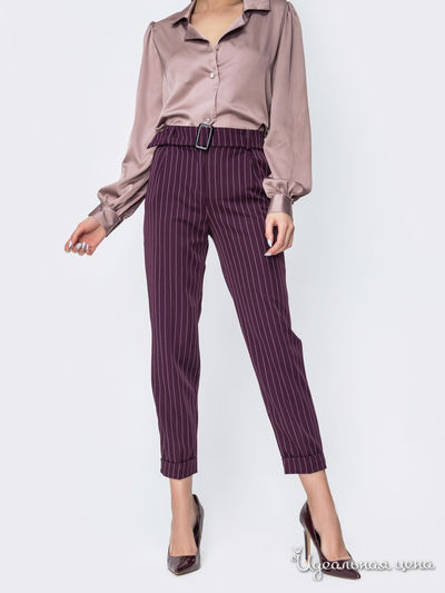 Брюки Dressa, цвет фиолетовый