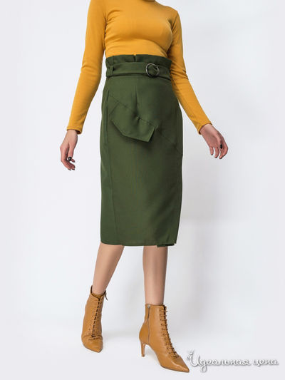 Юбка Dressa, цвет зеленый