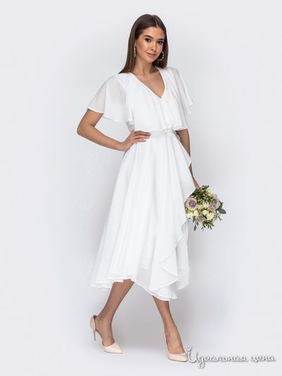 Платье Dressa, цвет белый