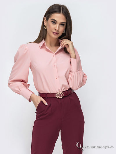 Блуза Dressa, цвет светло-розовый