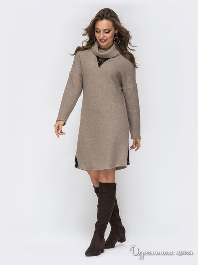 Платье Dressa, цвет бежевый