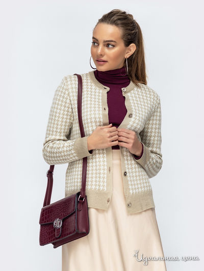 Кардиган Dressa, цвет молочный, бежевый