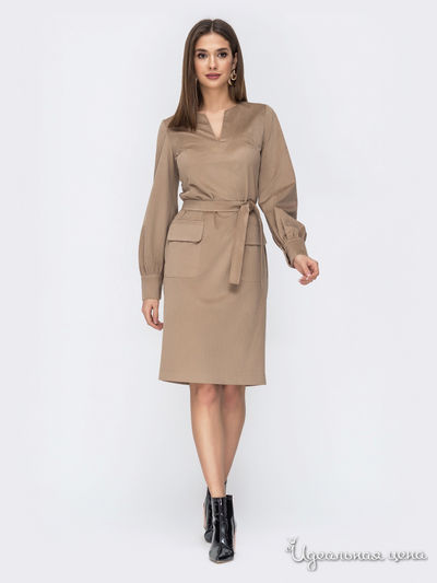 Платье Dressa, цвет бежевый