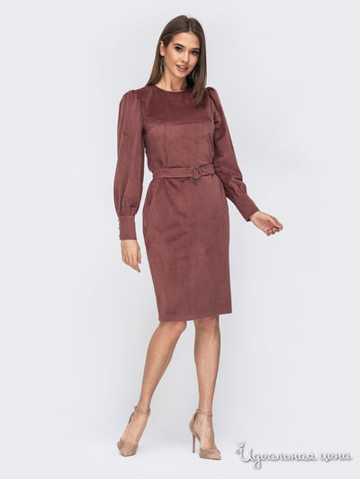 Платье Dressa, цвет коричневый