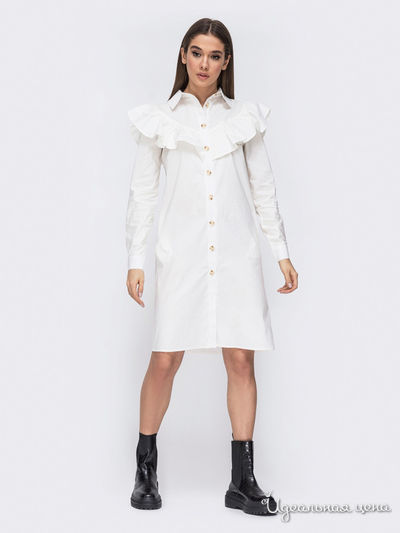 Платье Dressa, цвет белый