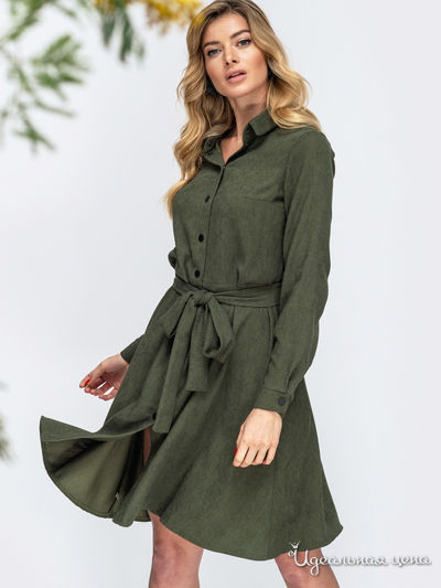 Платье Dressa, цвет Хаки