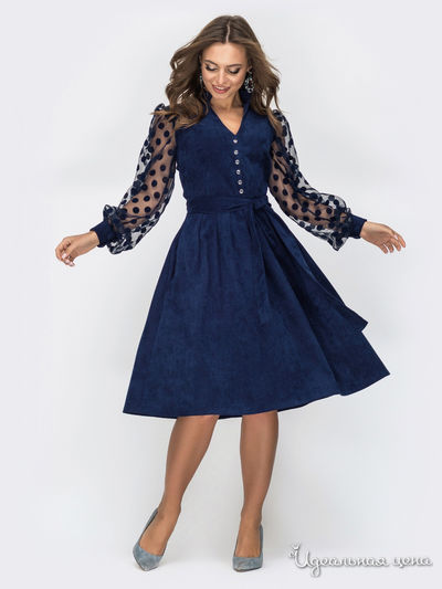 Платье Dressa, цвет темно-синий