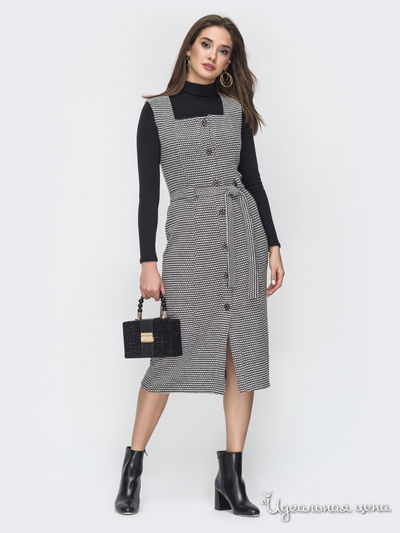 Сарафан Dressa, цвет серый