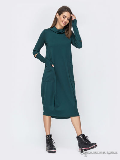 Платье Dressa, цвет бирюзовый