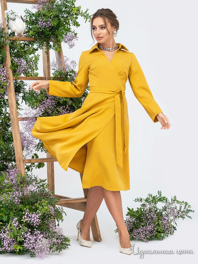 Платье Dressa, цвет желтый