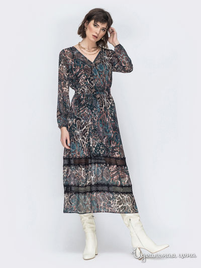 Платье Dressa, цвет мультиколор