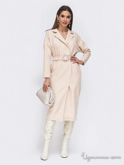 Платье Dressa, цвет бледно-бежевый