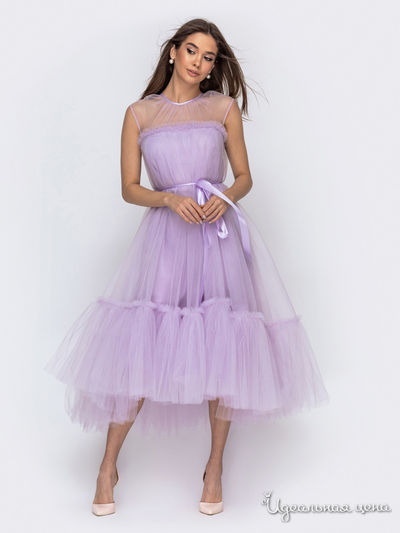 Платье Dressa, цвет светло-сиреневый