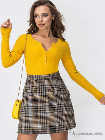 Джемпер Dressa, цвет желтый