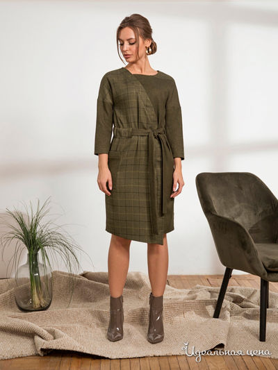 Платье Dressa, цвет зеленый