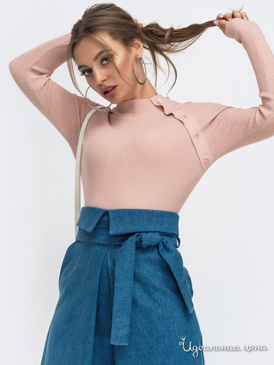 Джемпер Dressa, цвет бледно-розовый