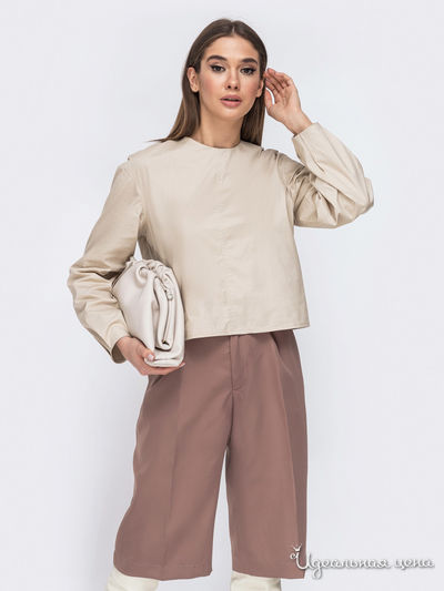 Рубашка Dressa, цвет светло-бежевый