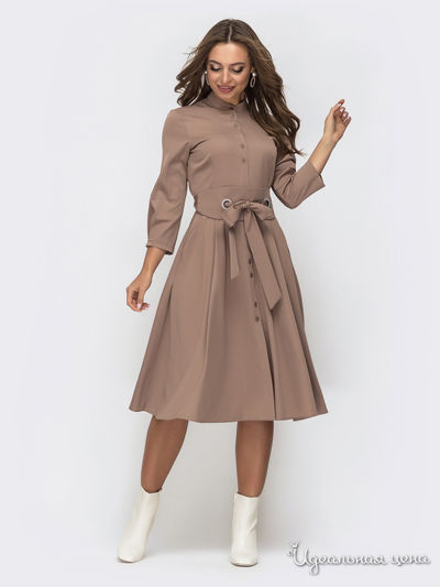 Платье Dressa, цвет темно-бежевый