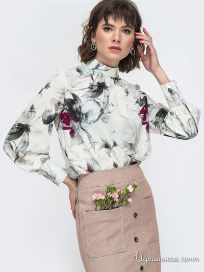 Блуза Dressa, цвет мультиколор