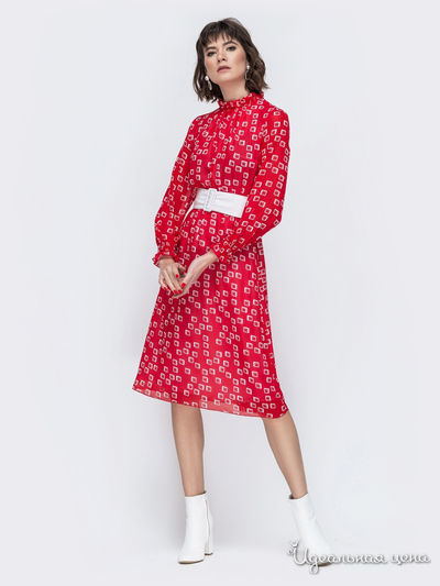 Платье Dressa, цвет красный