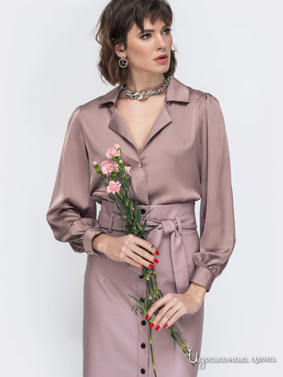 Блуза Dressa, цвет бежевый