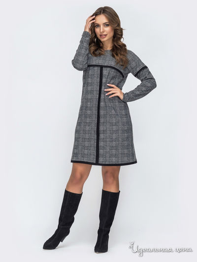 Платье Dressa, цвет серый