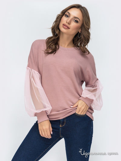 Свитшот Dressa, цвет розовый