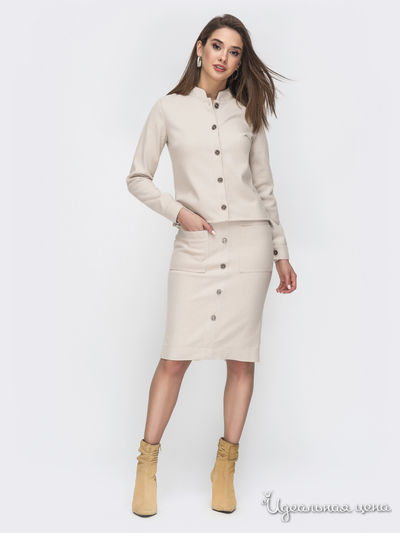 Костюм Dressa, цвет бледно-бежевый