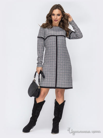 Платье Dressa, цвет серый