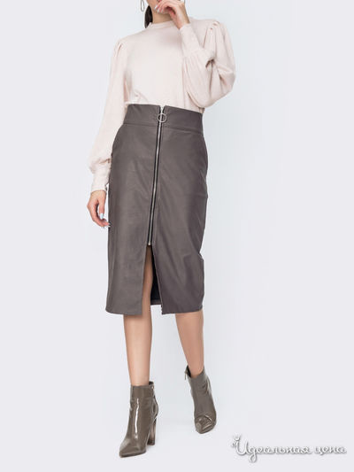 Юбка Dressa, цвет коричневый