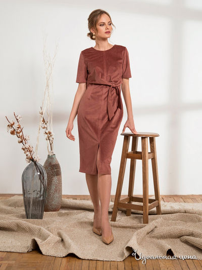 Платье Dressa, цвет коричневый