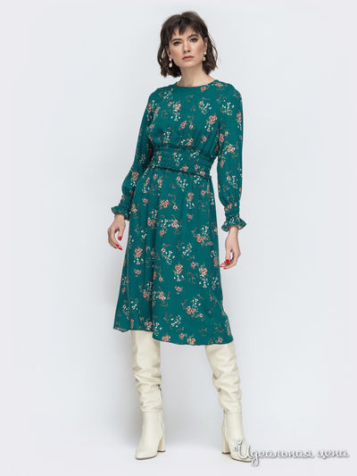 Платье Dressa, цвет зеленый