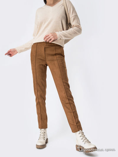 Брюки Dressa, цвет коричневый