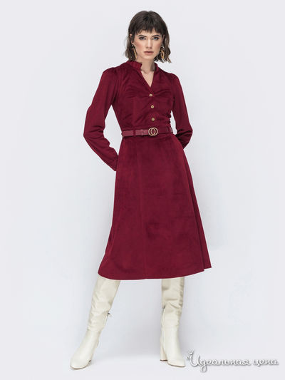 Платье Dressa, цвет бордовыйвый