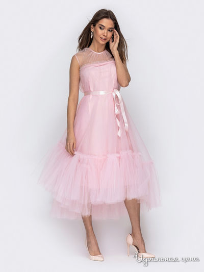 Платье Dressa, цвет розовый