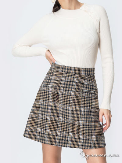 Юбка Dressa, цвет серый