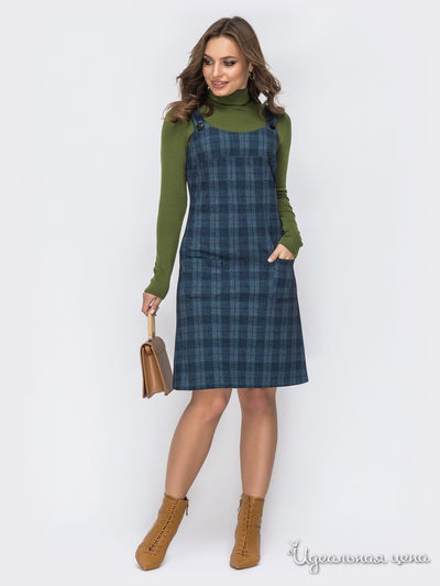 Сарафан Dressa, цвет синий