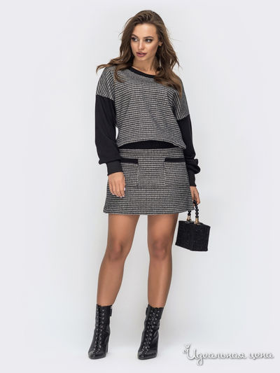 Костюм Dressa, цвет серый