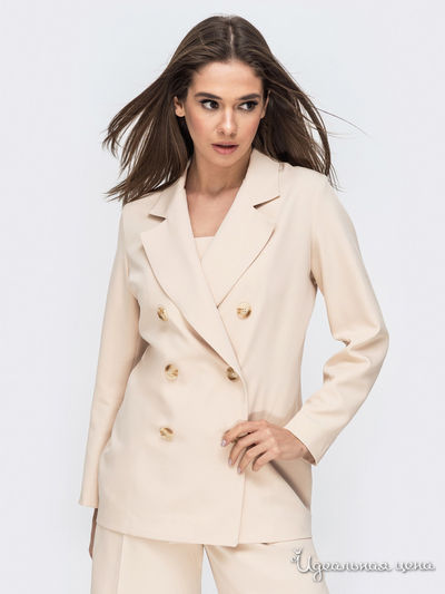 Пиджак Dressa, цвет бежевый