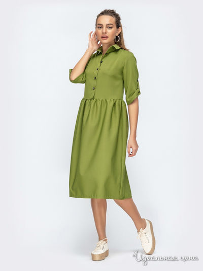 Платье Dressa, цвет зеленый