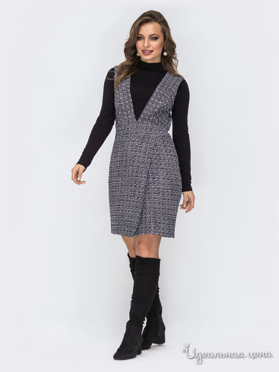 Сарафан Dressa, цвет серый