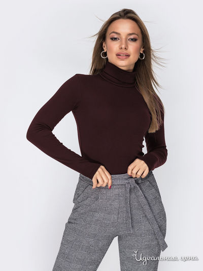 Водолазка Dressa, цвет коричневый