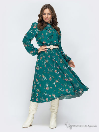 Платье Dressa, цвет зеленый