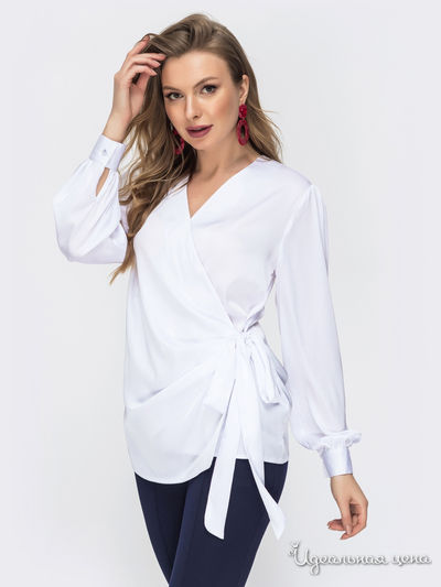 Блуза Dressa, цвет белый