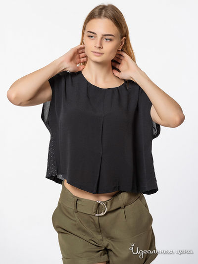 Блуза Zara, цвет черный