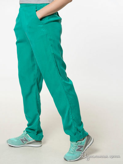 Брюки Zara, цвет бирюзовый