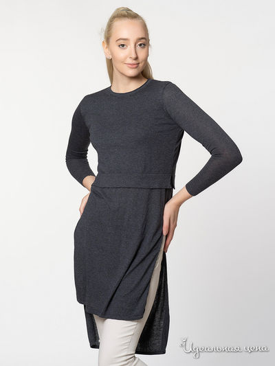 Туника Zara, цвет серый