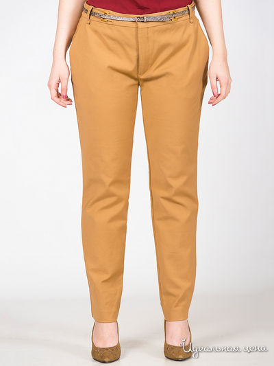 Брюки Zara, цвет горчичный