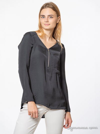 Блуза Bershka, цвет черный